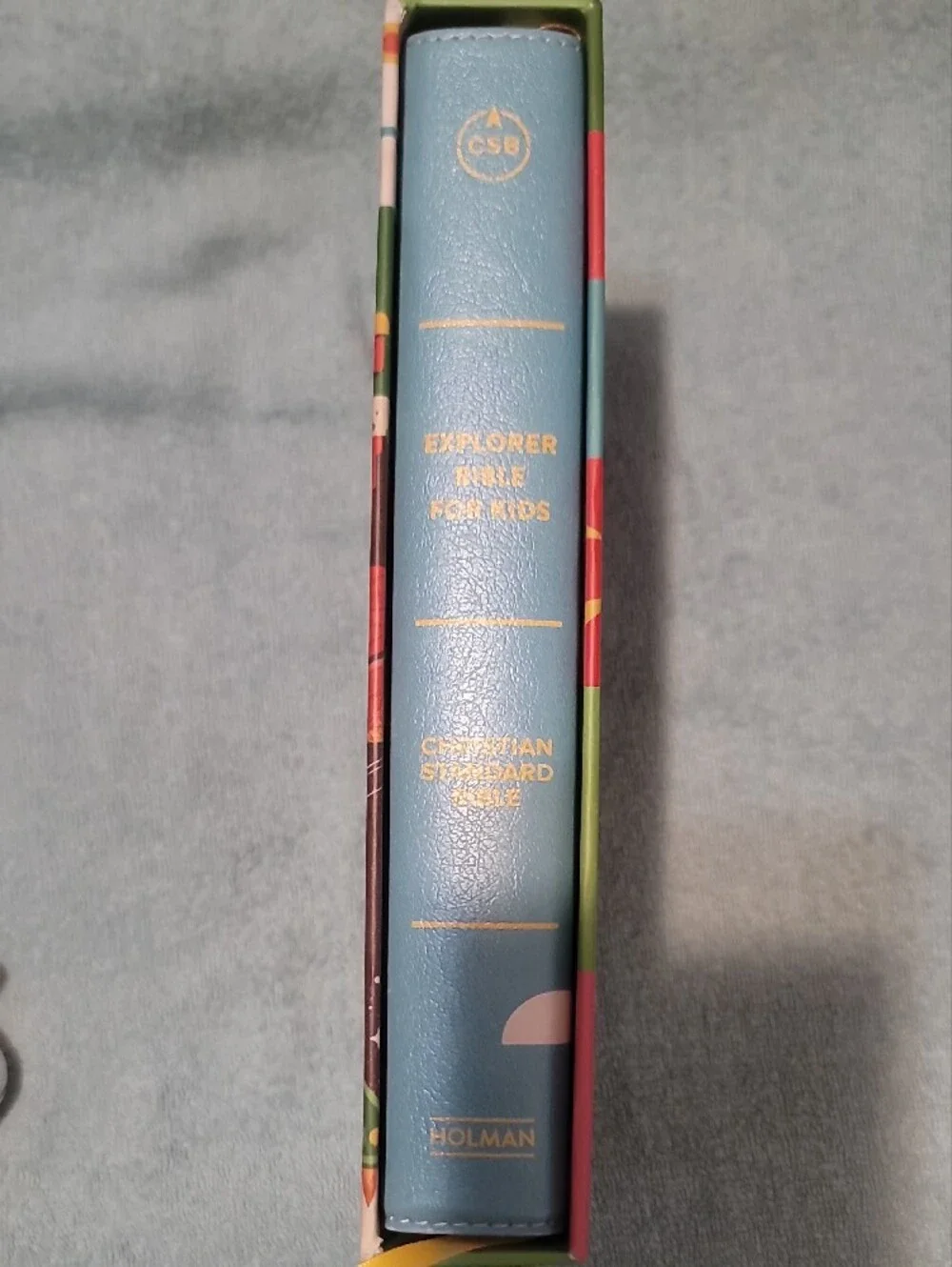 Explorer Bible for Kids - Colorful Pink & Green Cover